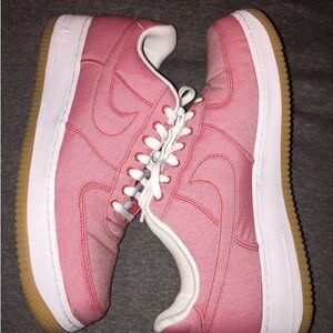 Nike Pink Canvas Sneakers